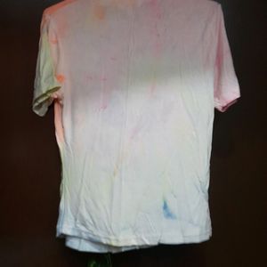 Tie-dye Multicolor Strechable Tee