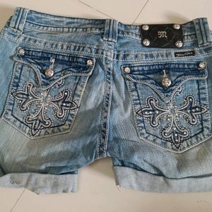 Denim Shorts Size 30 .