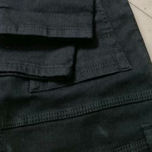 Mans Black Tone Jeans