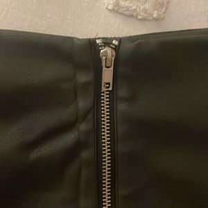 H&M Leather Skirt