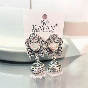 Silver Long Jhumka