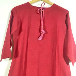 Libas Maroon Kurtas (Women's)