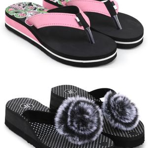 Women Slipper🥿 Pack Of 2