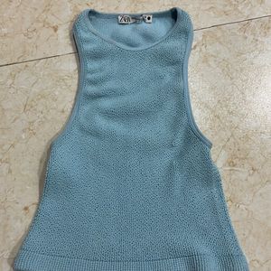 Zara Womens Blue West