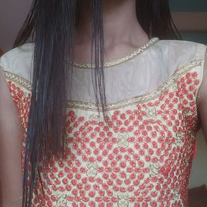 Beautiful Hand Work Designer Frock Dress