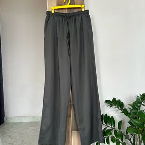 Grey Elasticated Drawstring Trouser