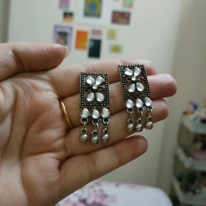 Oxidized Earrings