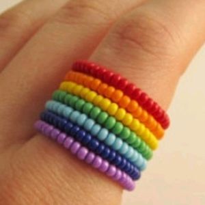 Cute Beaded Rings