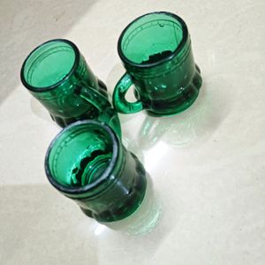 Short Mini Empty Glasses