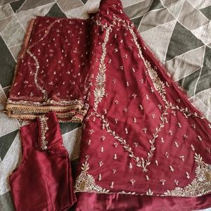 High Work Lehenga