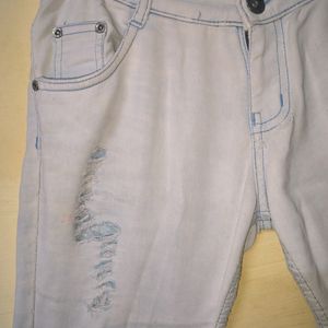 Soft Cotton Denim Shorts