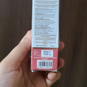 Mamaearth Soft Matte Long Stay Lipstick