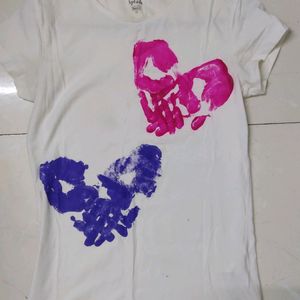 Hearts Handprint T-shirt