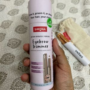 sirona electric eyebrow trimmer