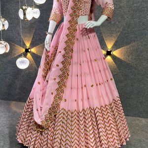 Beautiful Pink Lehenga Choli