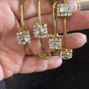 Diamond Studded Bangles