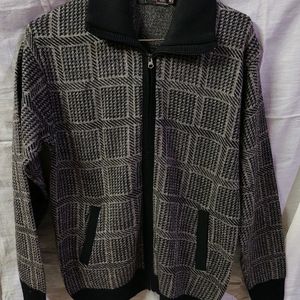 Black L Jacket For Winters