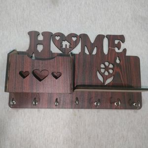 Wooden Home Key Holder