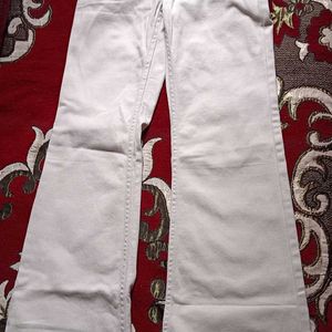 H & M SALE Flared Twill Trousers