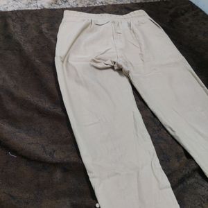 Beige Colour Pant For Women