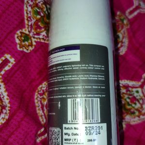 Sanfe Underarm Lightning Roll On With Zero Sweat