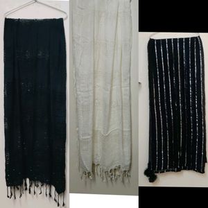 Combo Of 3 Dupatta Stole