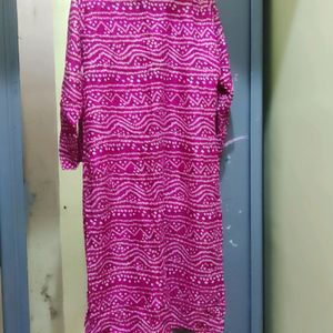 Bandhej Kurti