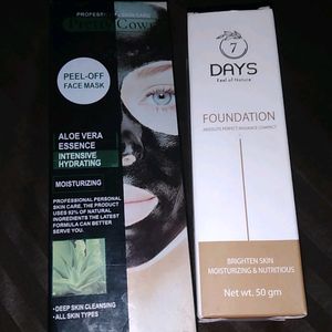 New Peel Of Mask With Foundation