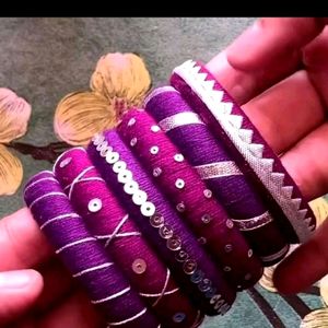 Purple Shade Bangles 💜🖤