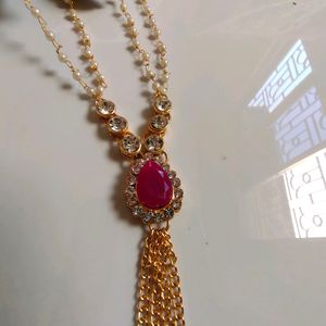 Long Stone Sita Necklace