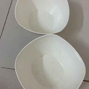 Set Of 2 Melamine Serveware