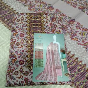 Jaipuri Printed Pashmina Suit