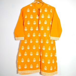 Gold Embroidered Kurtas (Women's)