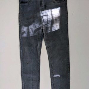 Men's Grey Slim Fit Jeans (30)