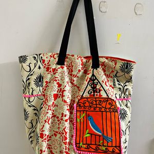 Combo Offer Shopping Embroidered Bags