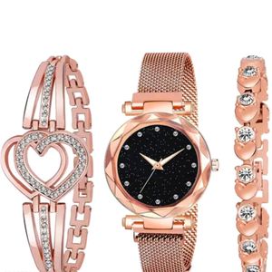 3 Piece Womens Watch Set