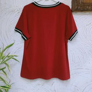 Shein Smart V-neck T-shirt for Women