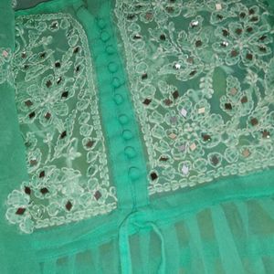 Chikankari Short Kurti