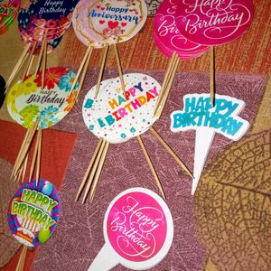 Cake Toppers 100 Pieces