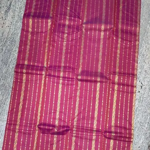 New Kanjivaram Silk Saree With Blouse Attached