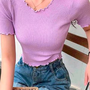 KOREAN PURPLE TOP