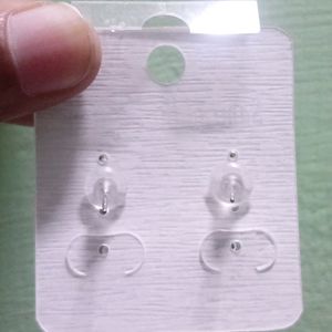 Silver Drop Earrings