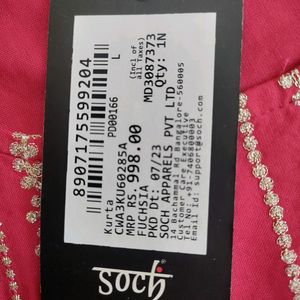 SOCH Brand KURTI