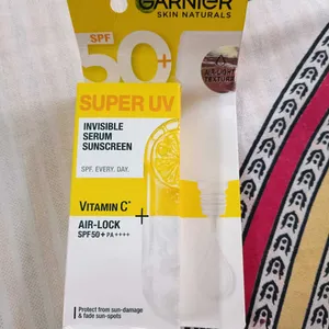 Garnier Invisible Serum Sunscreen New Pack