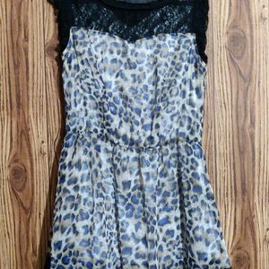 Animal Print Short Dress| ₹30 Off On Delivery