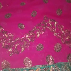 Akshara Saree With Stiched  Blouse