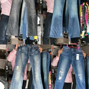 Congo Of 4 Branded Jeans Any Size In Just 1100