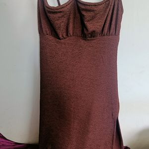 Bodycon Dress, Textured,Side Slit