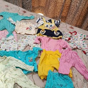 Combo Of Baby Clothes Set