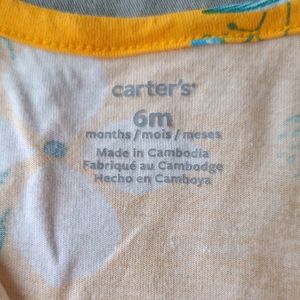 Carter's Yellow Beby girl Frock